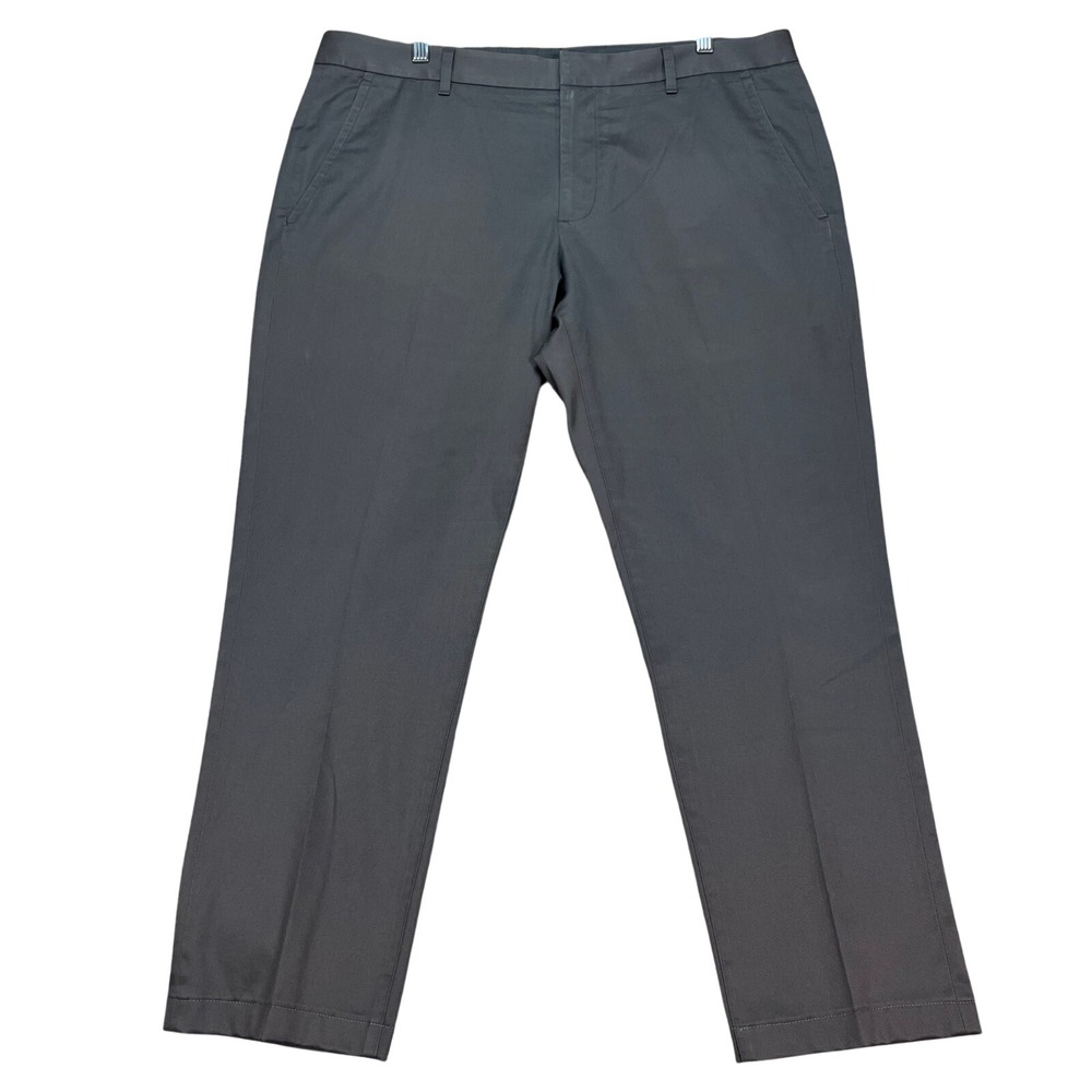 Bonobos Friday Mens 36x28 Gray Cotton Blend Dress Pants Business Casual
